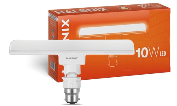 Halonix 10 Watts B22d LED bulb tube Light Cool White, Pack of 1, T-bulb