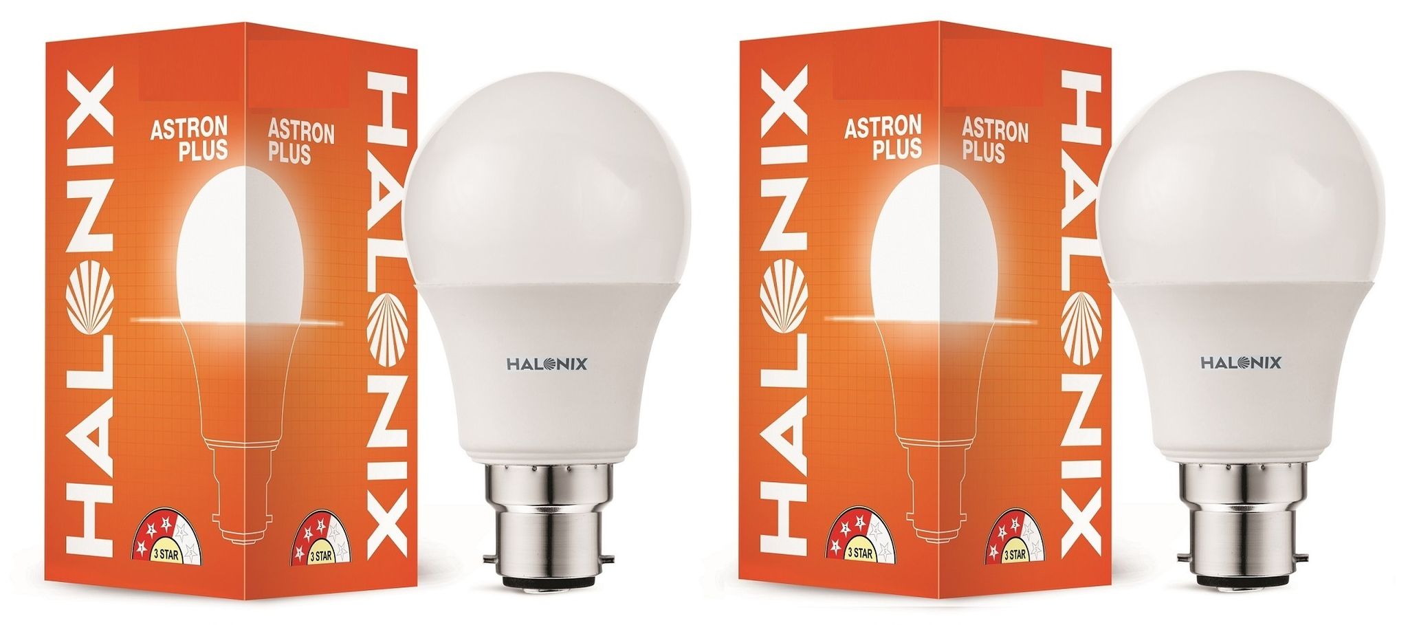 Halonix 2.9 W B22 LED Cool White Bulb, Pack of 2