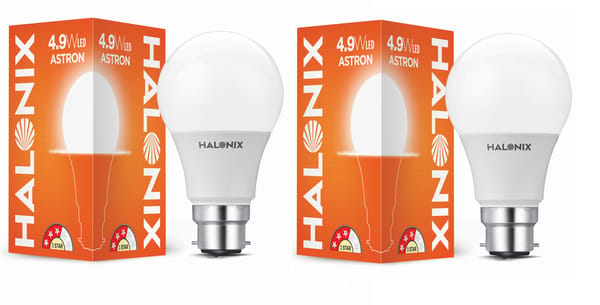 Halonix 4.9 W B22 LED Cool White Bulb, Pack of 2