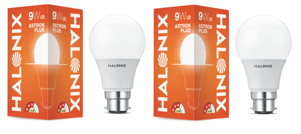 Halonix 9 W B22 LED Cool White Bulb, Pack of 2